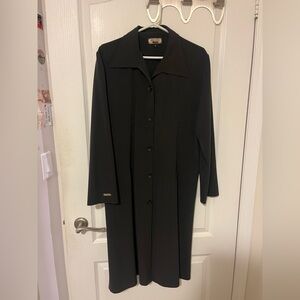 Kenzo Black Long Sleeve Dress/Jacket